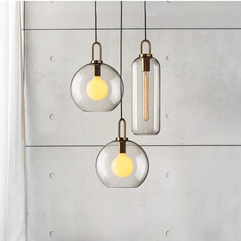 Aurielle | Sleek Glass Pendant Lamp For Modern Ambiance
