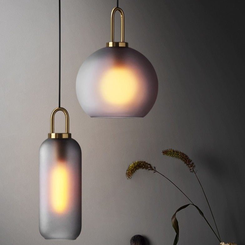 Aurielle | Sleek Glass Pendant Lamp For Modern Ambiance