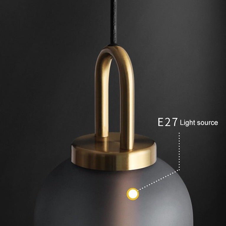 Aurielle | Sleek Glass Pendant Lamp For Modern Ambiance