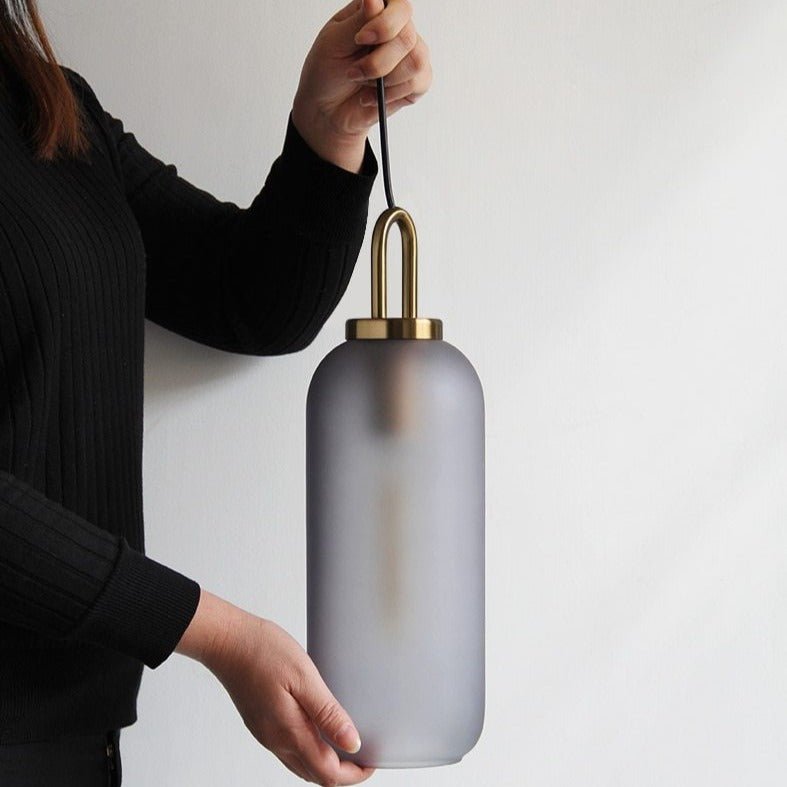 Aurielle | Sleek Glass Pendant Lamp For Modern Ambiance
