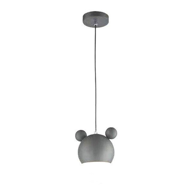 WhimsyGlow LED Mouse Ceiling Pendant Light For Kids