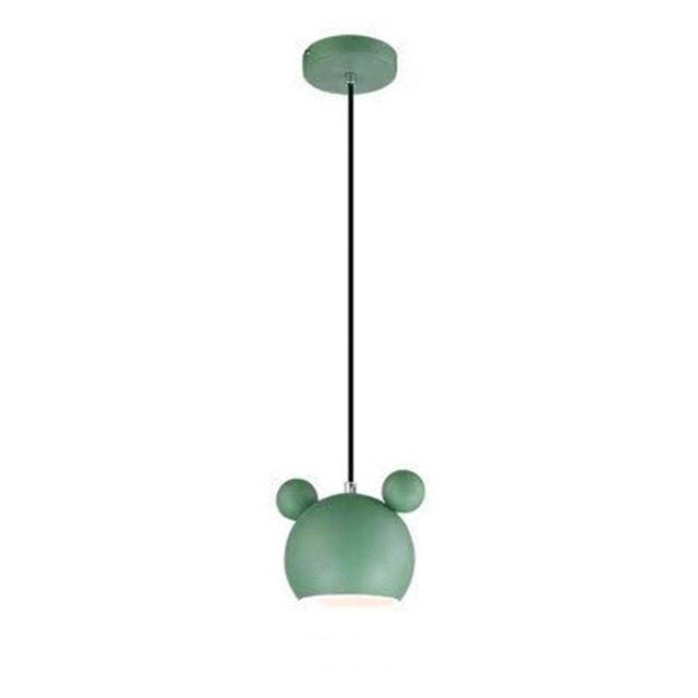 WhimsyGlow LED Mouse Ceiling Pendant Light For Kids