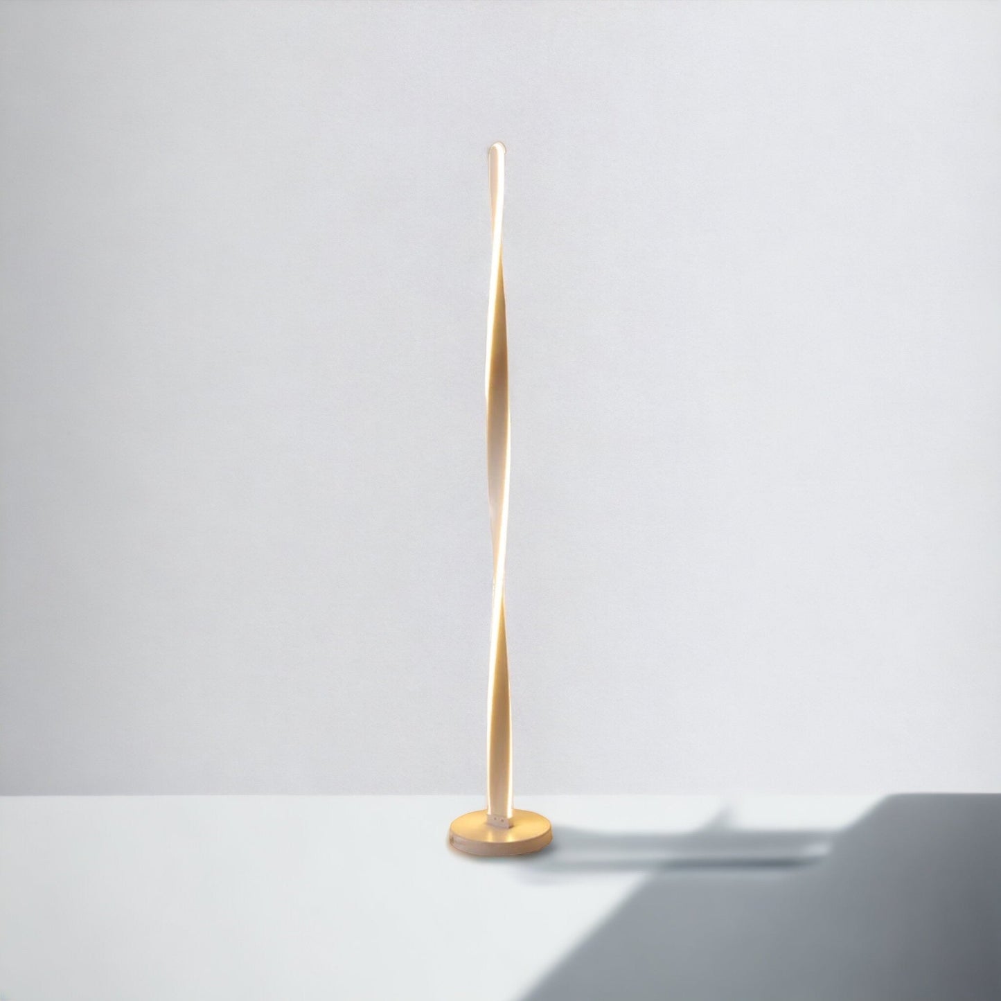 Ardessa Dimmable Aluminum Floor Lamp, Minimalist Design