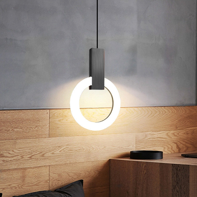 Liora Nordic LED Ring Pendant Light For Dining Room