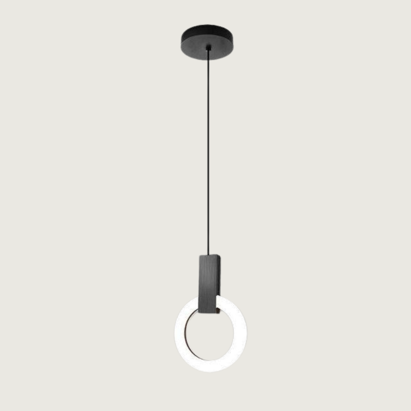 Liora Nordic LED Ring Pendant Light For Dining Room