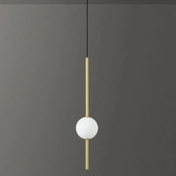 Aurelin | Modern LED Pendant Lamp in Wood Finish for Dining