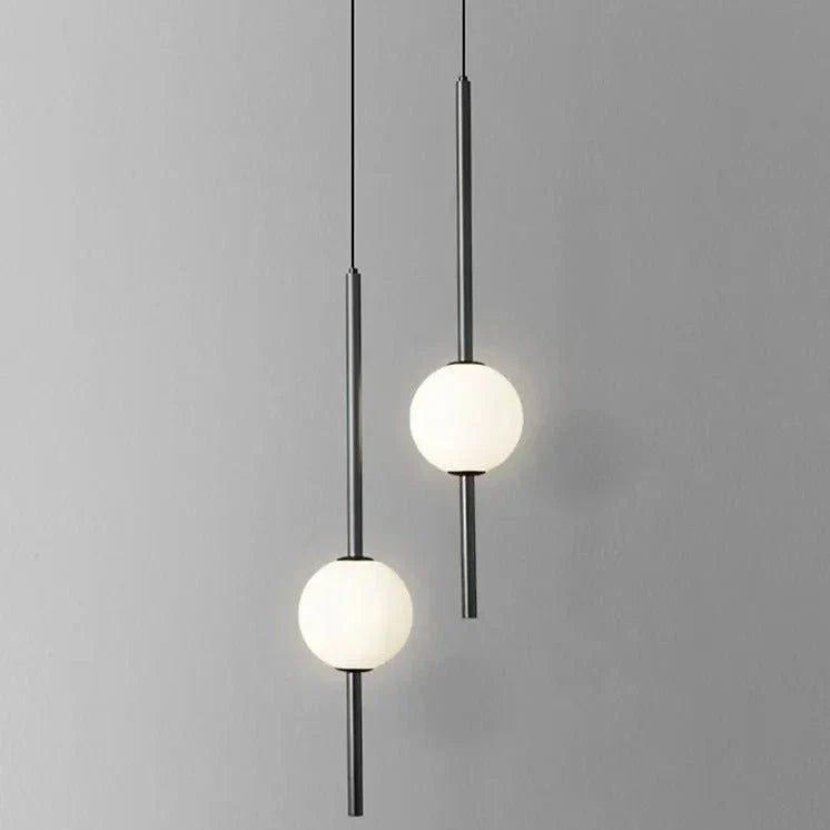 Aurelin | Modern LED Pendant Lamp in Wood Finish for Dining