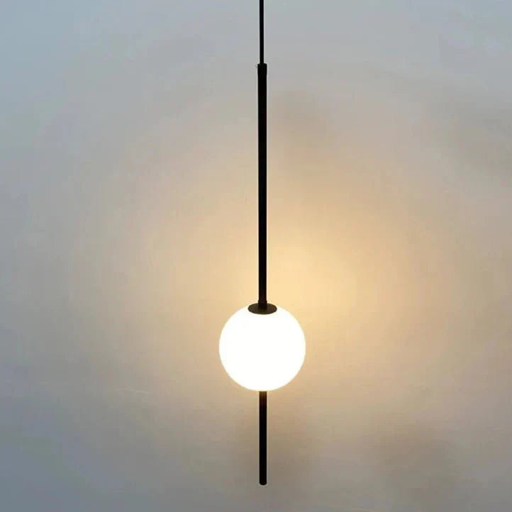 Aurelin | Modern LED Pendant Lamp in Wood Finish for Dining