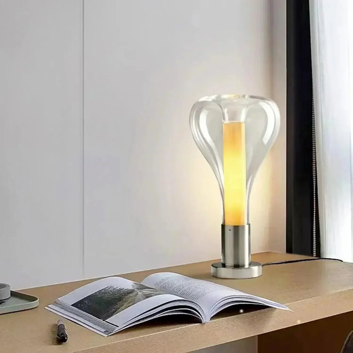 NovaGlow Ambient Lava Lamp With Mesmerizing Glow For Home
