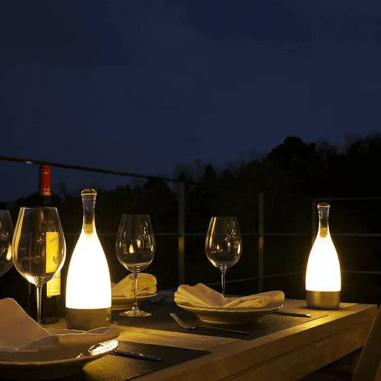 VinoGlow Rechargeable Wine Bottle Lamp For Ambient Light