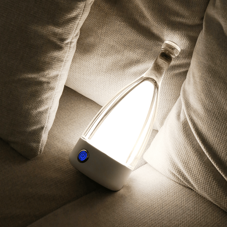VinoGlow Rechargeable Wine Bottle Lamp For Ambient Light