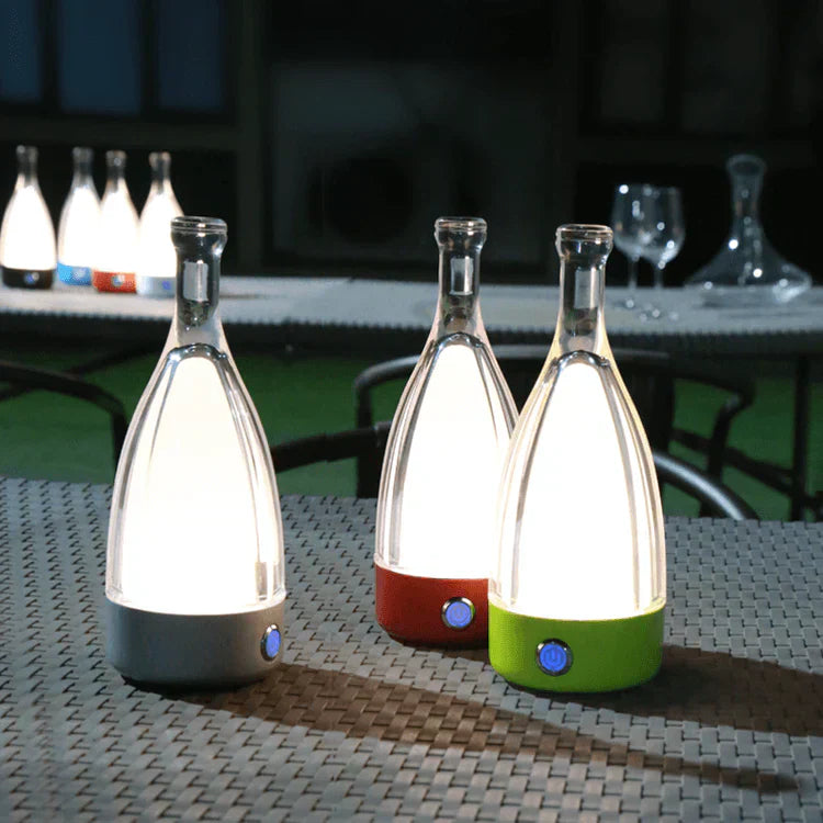 VinoGlow Rechargeable Wine Bottle Lamp For Ambient Light