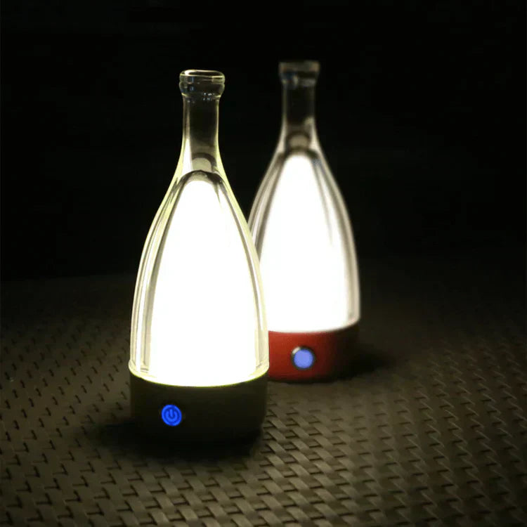 VinoGlow Rechargeable Wine Bottle Lamp For Ambient Light