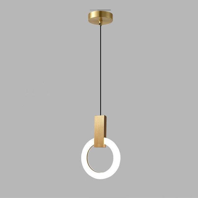 Liora Nordic LED Ring Pendant Light For Dining Room