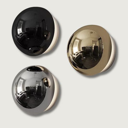 Nodra Nordic Wall Lamp in Aluminium and Acrylic for Bedroom