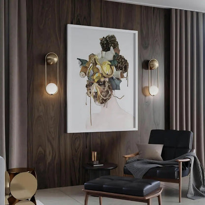 AurelaGlow Modern Wall Sconce For Sleek Interior Lighting