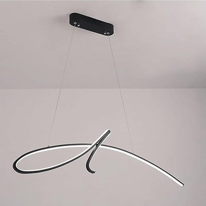 Solara | Elegant Modern LED Chandelier with Tone Options
