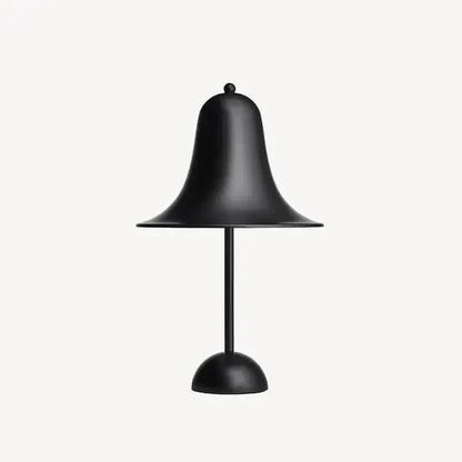 LumaCove | Rechargeable Touch Table Lamp, Brushed Metal