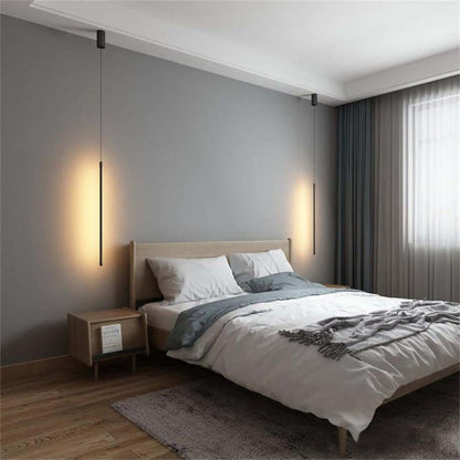 Kirrea | Minimalist Linear Pendant Lamp For Living Room