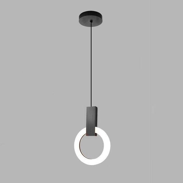 Liora Nordic LED Ring Pendant Light For Dining Room