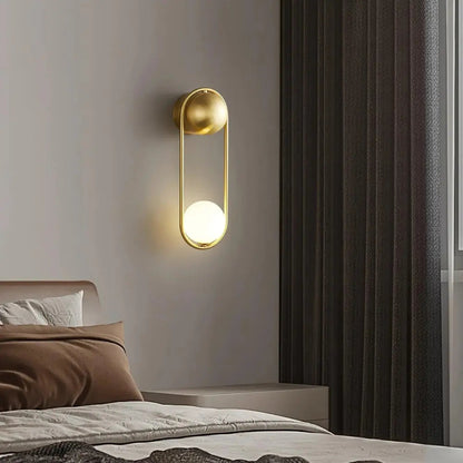 AurelaGlow Modern Wall Sconce For Sleek Interior Lighting