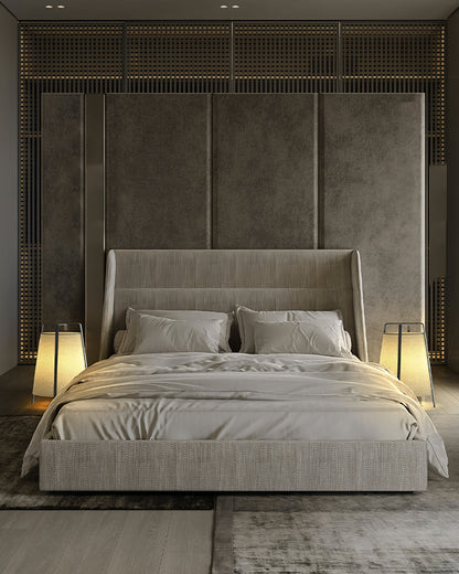 HikariLoom Table Lamp With Japanese Inspired Soft Glow