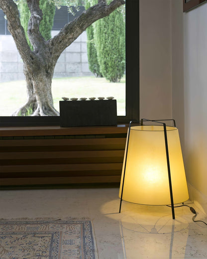 HikariLoom Table Lamp With Japanese Inspired Soft Glow