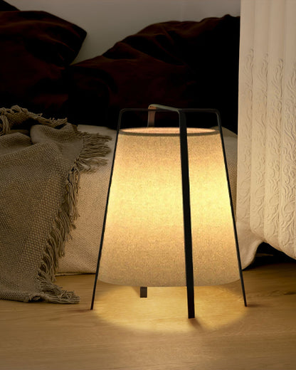 HikariLoom Table Lamp With Japanese Inspired Soft Glow