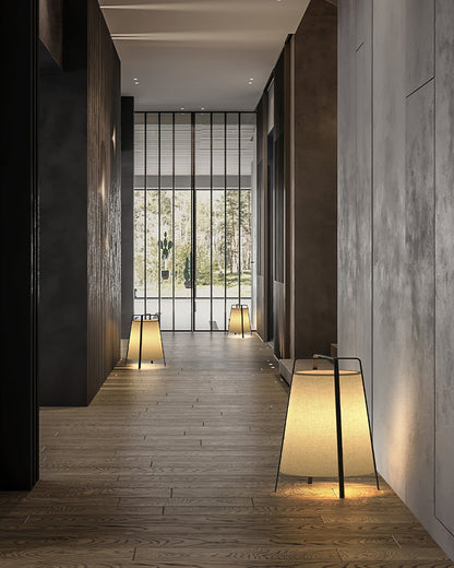 HikariLoom Table Lamp With Japanese Inspired Soft Glow