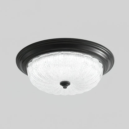 Lorian | Brass Finish Minimalist Ceiling Light, Warm Glow
