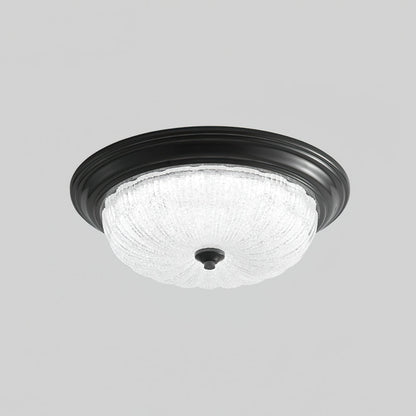 Lorian | Brass Finish Minimalist Ceiling Light, Warm Glow