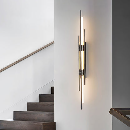 Aurelin | Opulent Gold Wall Sconce For Elegant Rooms