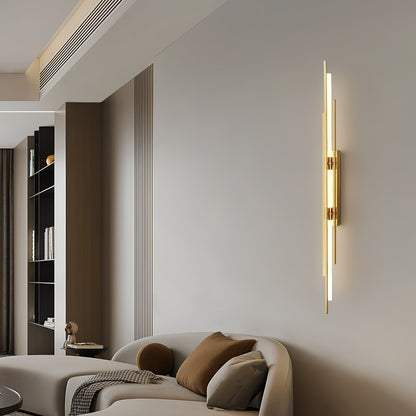 Aurelin | Opulent Gold Wall Sconce For Elegant Rooms
