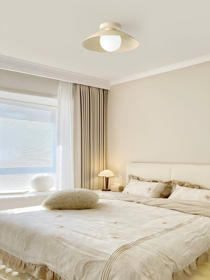 Nordelle Minimalist Ceiling Light With Diffused Glass Shade