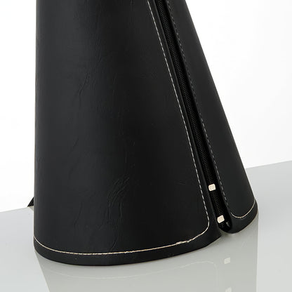 Harlow | Modern Leather & Metal Statement Desk Lamp