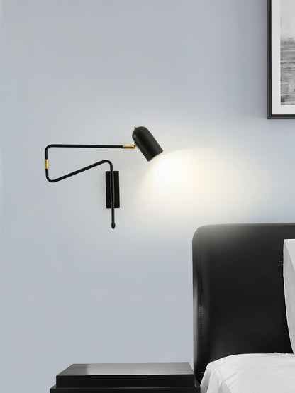 Lumenora Wall Lamp With Adjustable Flexible Arm For Home
