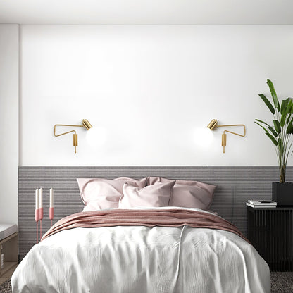 Lumenora Wall Lamp With Adjustable Flexible Arm For Home