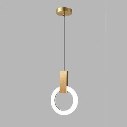 Liora Nordic LED Ring Pendant Light For Dining Room