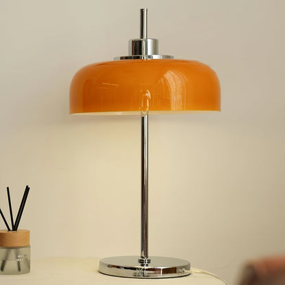 LumaVibe | Modern LED Desk Lamp With Retro Layered Patterns