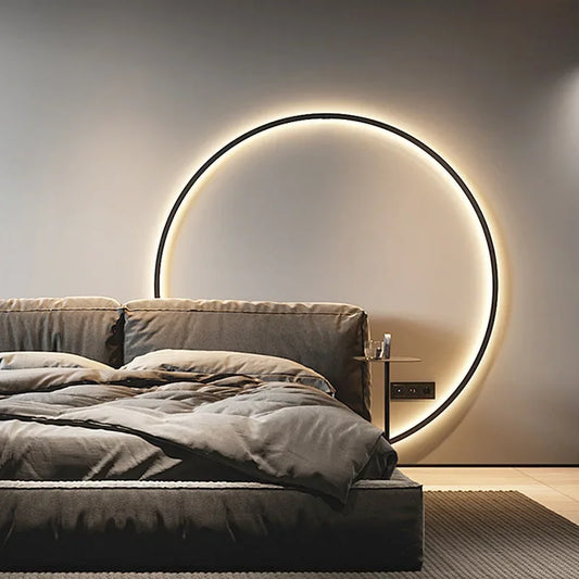 LumaHalo | Minimal Round Wall Lamp For Modern Spaces