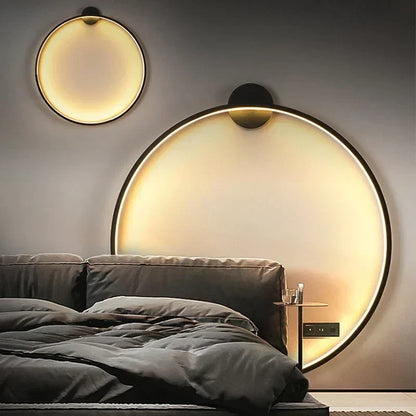 LumaHalo | Minimal Round Wall Lamp For Modern Spaces