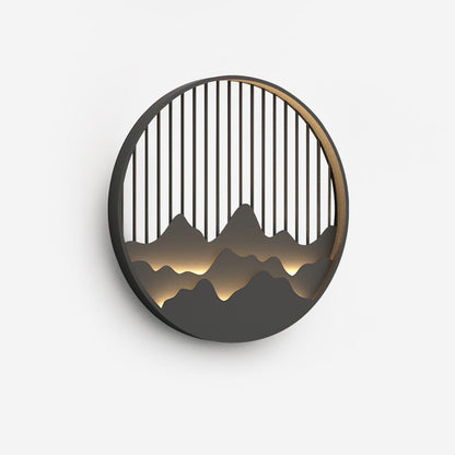 Montelle | Outdoor Wall Light With Circular Pattern