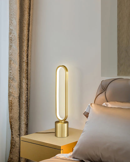 Avelon | Table Lamp With Integrated LED And Brass Accents