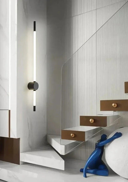 Lunora | Vertical LED Wall Lamp for Modern Interiors