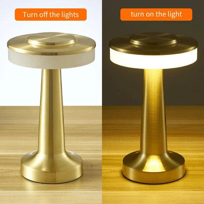 NordicGlow | Portable LED Table Lamp With Touch Dimmer