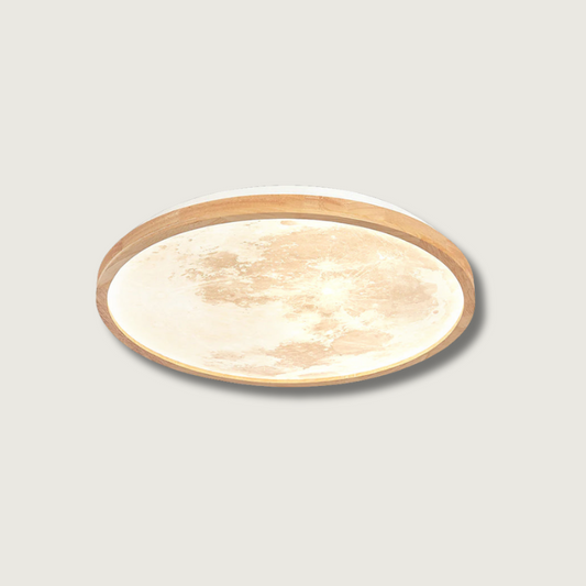 Aurelle | Round Ceiling Lamp With Japanese-Inspired Glow