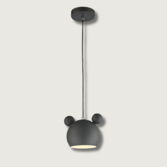 WhimsyGlow LED Mouse Ceiling Pendant Light For Kids