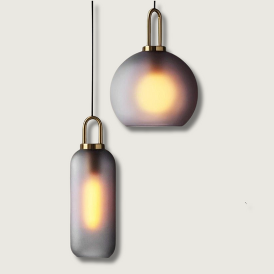 Aurielle | Sleek Glass Pendant Lamp For Modern Ambiance