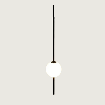 Aurelin | Modern LED Pendant Lamp in Wood Finish for Dining