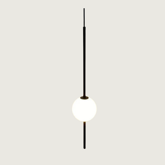 Aurelin | Modern LED Pendant Lamp in Wood Finish for Dining
